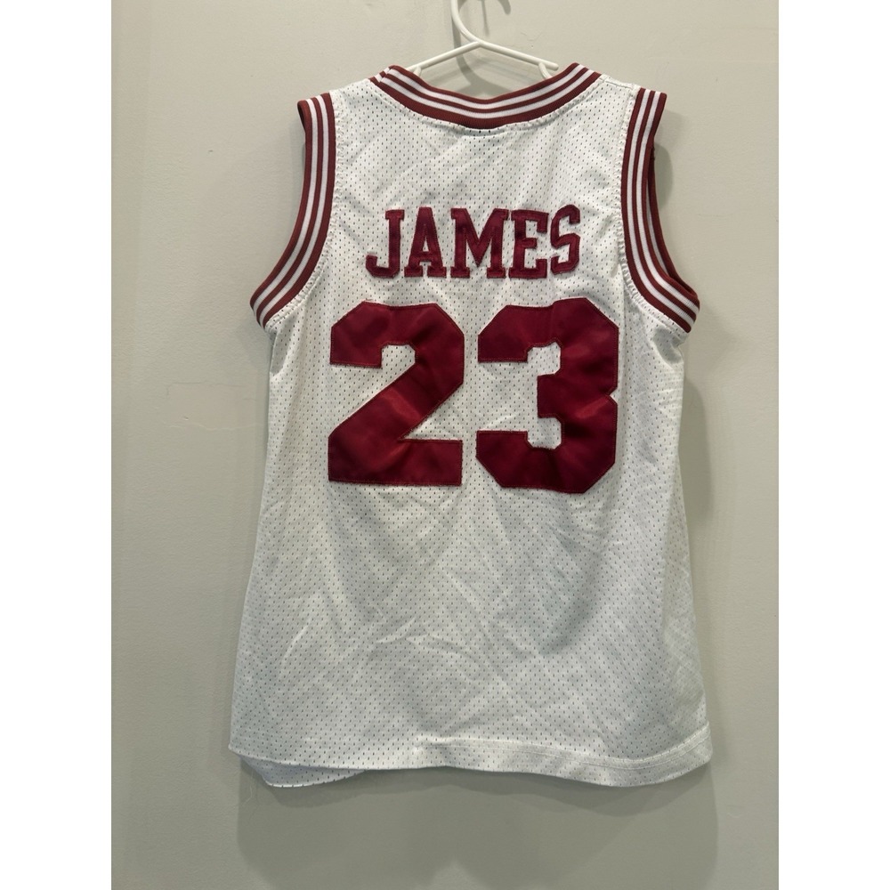 Nike Lebron James Jersey Cleveland Cavaliers Youth Small Retro 1972 - Picture 5 of 7